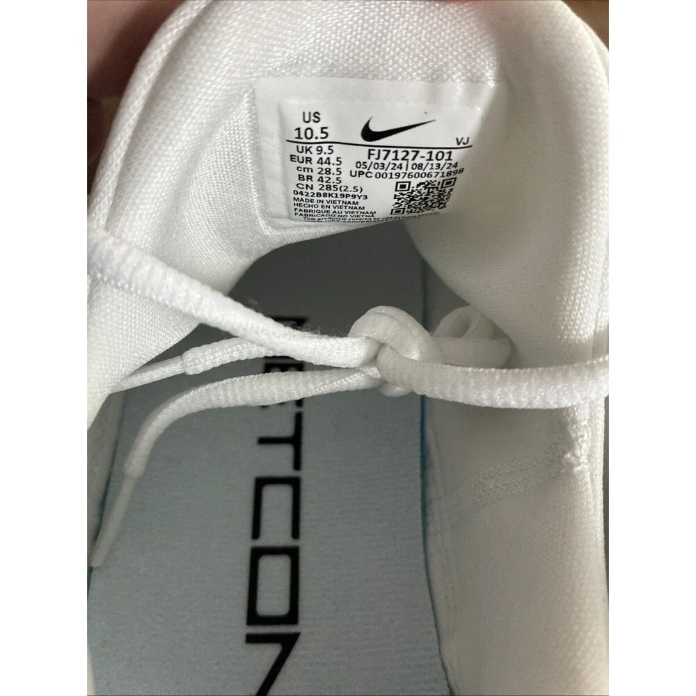 Nike Free Metcon 6 White Black Training Sneakers Men’s Size 10.5 FJ7127-101 New - Picture 6 of 7